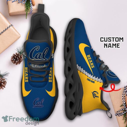 California Golden Bears Custom Name Limited Max Soul Shoes Sneakers For Sports Fans Gift Product Photo 3