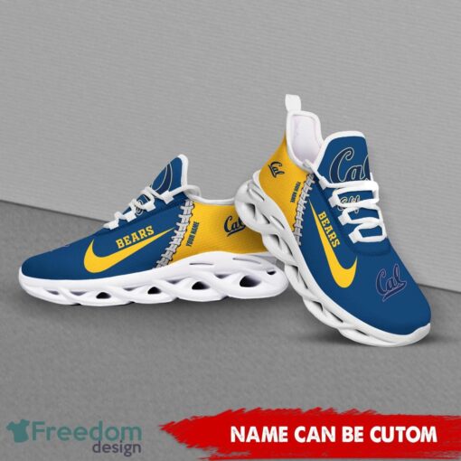 California Golden Bears Custom Name Limited Max Soul Shoes Sneakers For Sports Fans Gift Product Photo 4