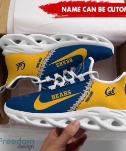 California Golden Bears Custom Name Limited Max Soul Shoes Sneakers For Sports Fans Gift Product Photo 5