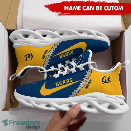 California Golden Bears Custom Name Limited Max Soul Shoes Sneakers For Sports Fans Gift Product Photo 5