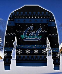 California Golden Bears Santa Claus Ugly Christmas Sweater Christmas Gift 3D Sweater Product Photo 2
