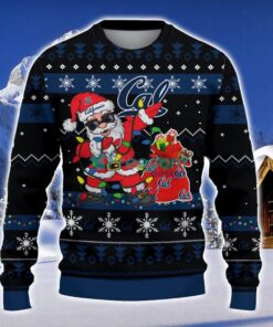 California Golden Bears Santa Claus Ugly Christmas Sweater Christmas Gift 3D Sweater