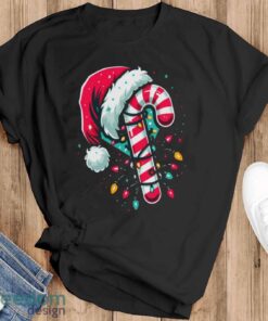 Candy Cane Crew Christmas Lights Family Matching Xmas Shirt