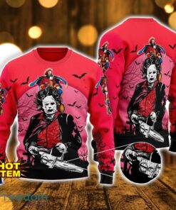 Captain Morgan Horror Halloween AOP Sweater For Men And Women Halloween Gift