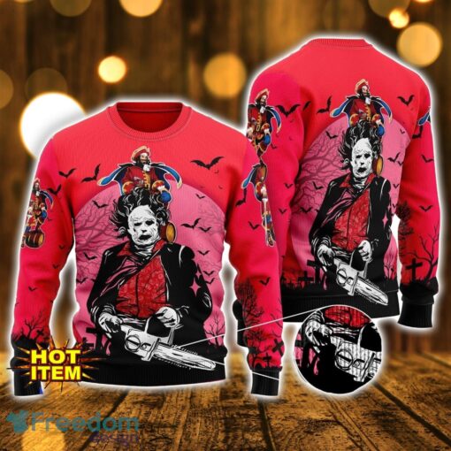 Captain Morgan Horror Halloween AOP Sweater For Men And Women Halloween Gift Product Photo 1