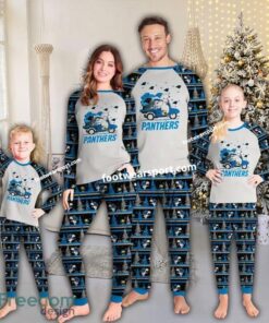 Carolina Panthers Christmas Xmas Family Pajamas Set For Men Women Kid