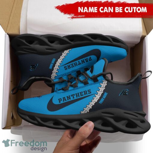 Carolina Panthers Custom Name Limited Max Soul Shoes Sneakers For Sports Fans Gift Product Photo 2