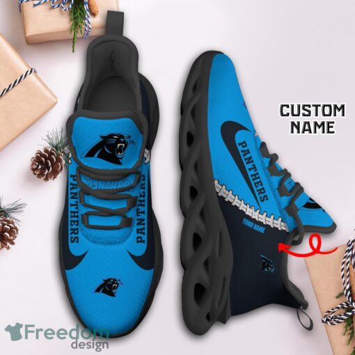 Carolina Panthers Custom Name Limited Max Soul Shoes Sneakers For Sports Fans Gift Product Photo 3