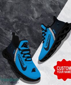 Carolina Panthers Custom Name Limited Max Soul Shoes Sneakers For Sports Fans Gift