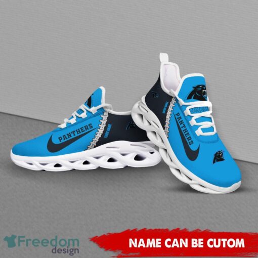 Carolina Panthers Custom Name Limited Max Soul Shoes Sneakers For Sports Fans Gift Product Photo 4