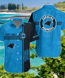 Carolina Panthers Hawaiian Shirt Custom Name Impressive Gift