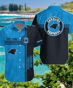 Carolina Panthers Hawaiian Shirt Custom Name Unique Gift