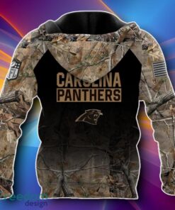 Carolina Panthers Personalized Hunting Camo 3D Hoodies Unique Gift Product Photo 2