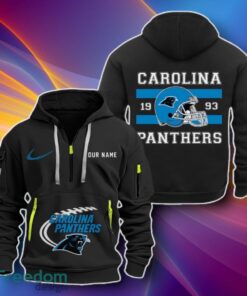 Carolina Panthers Quarter Zip 3D Hoodies Unique Gift