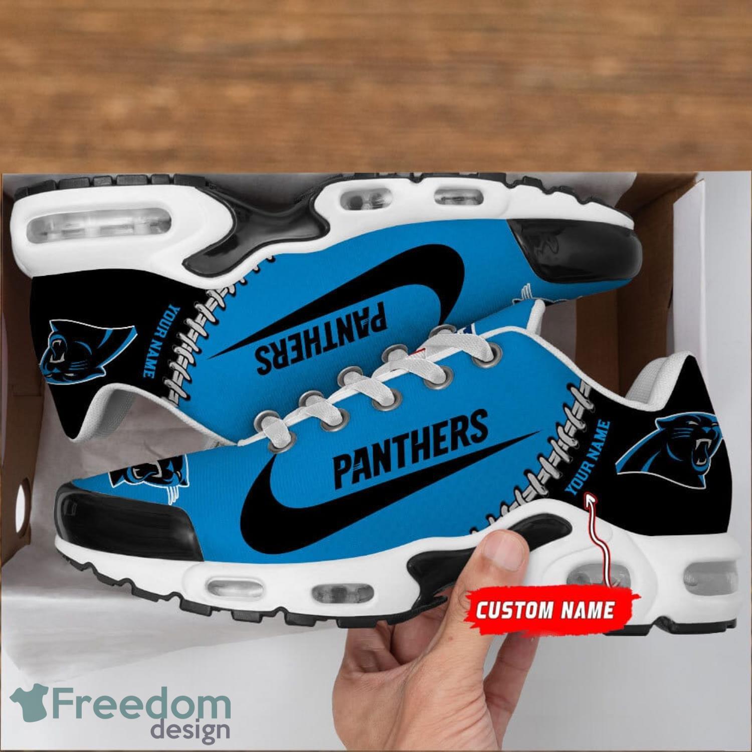 Carolina Panthers Ultra Air Cushion Sports Shoes Custom Name For Men And Women TN Shoes Sneakers image Carolina Panthers Ultra Air Cushion Sports Shoes Custom Name For Men And Women TN Shoes Sneakers Product Photo 2