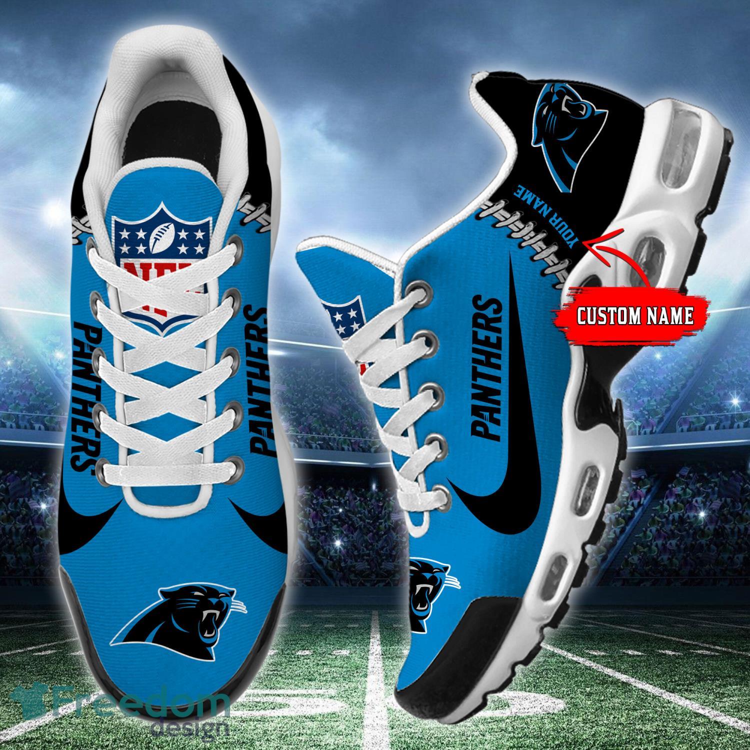 Carolina Panthers Ultra Air Cushion Sports Shoes Custom Name For Men And Women TN Shoes Sneakers image Carolina Panthers Ultra Air Cushion Sports Shoes Custom Name For Men And Women TN Shoes Sneakers Product Photo 1