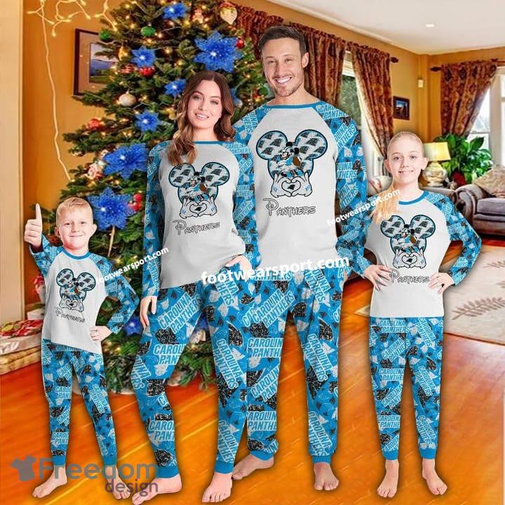 Carolina Panthers Xmas Pajamas Set Family Gift Christmas image Carolina Panthers Xmas Pajamas Set Family Gift Christmas - Carolina Panthers Xmas Pajamas Set Family Gift Christmas