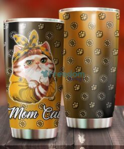 Cat Mom Boston Bruins NHL Tumbler For Everyone