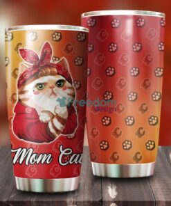 Cat Mom Calgary Flames NHL Tumbler For Everyone