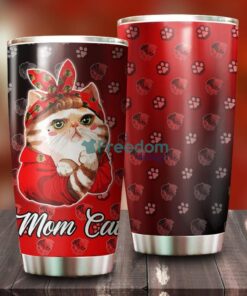 Cat Mom Chicago Blackhawks NHL Tumbler For Everyone