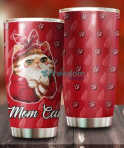 Cat Mom Detroit Red Wings NHL Tumbler For Everyone