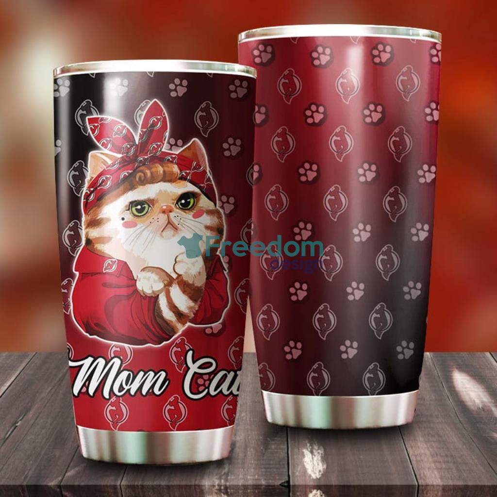 Cat Mom New Jersey Devils NHL Tumbler For Everyone image Cat Mom New Jersey Devils NHL Tumbler For Everyone Product Photo 1