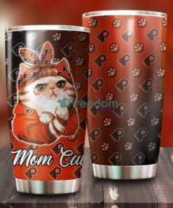 Cat Mom Philadelphia Flyers NHL Tumbler For Everyone
