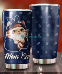 Cat Mom Toronto Maple Leafs NHL Tumbler For Everyone