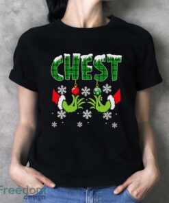 Chest Nuts Christmas Shirt Funny Matching Couple Chestnuts Shirt - Ladies T-Shirt