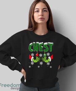 Chest Nuts Christmas Shirt Funny Matching Couple Chestnuts Shirt - Sweatshirt