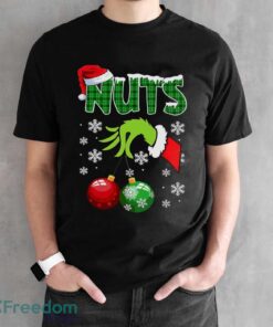 Chest Nuts Matching Chestnuts Funny Christmas Couples Nuts Shirt - Black Unisex T-Shirt