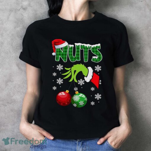 Chest Nuts Matching Chestnuts Funny Christmas Couples Nuts Shirt - Ladies T-Shirt