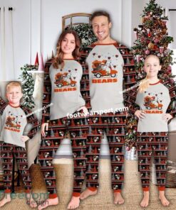 Chicago Bears Christmas Xmas Family Pajamas Set For Men Women Kid