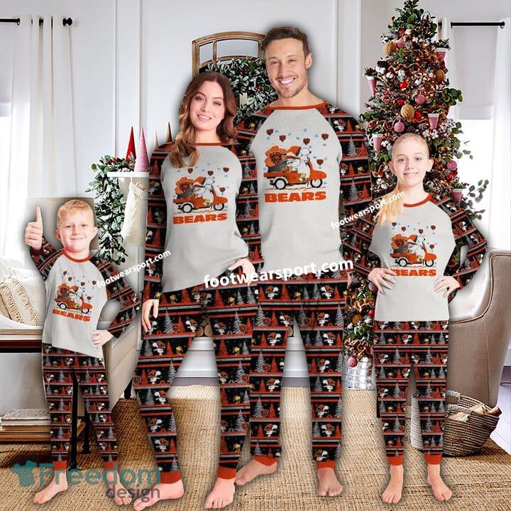 Chicago Bears Christmas Xmas Family Pajamas Set For Men Women Kid image Chicago Bears Christmas Xmas Family Pajamas Set For Men Women Kid - Chicago Bears Christmas Xmas Family Pajamas Set For Men Women Kid