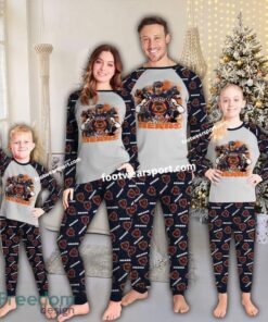 Chicago Bears Transfer Christmas Family Pajamas Set Kid Men Women