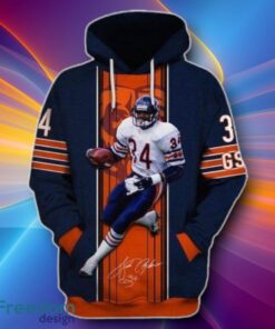 Chicago Bears Walter Payton Ncaa Football 3D Hoodies Unique Gift