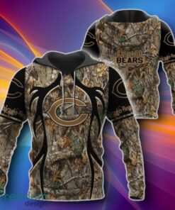 Chicago Bears Zipper Hunting 3D Hoodies Unique Gift