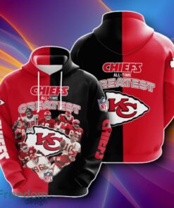 Chiefs All-Time Greatest Kansas City Chiefs 3D Hoodies Unique Gift