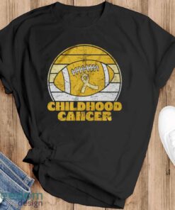 Childhood Cancer Football Shirt, Pediatric Cancer Support