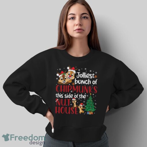 Chipmunks Nut House Christmas Shirt, Disney Chip and Dale Christmas Shirt - Sweatshirt