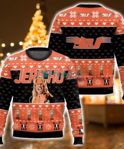 Chris Jericho 3D Ugly Christmas Sweater Unisex Sweater Christmas Gift