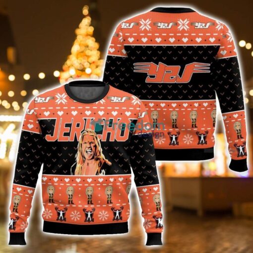 Chris Jericho 3D Ugly Christmas Sweater Unisex Sweater Christmas Gift Product Photo 1