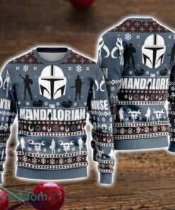 Christmas Baby Yoda Darth Vader The Mandalorian Ugly Christmas Sweater Holiday Gift