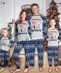 Christmas Begins With New England Patriots Xmas Family Pajamas Set Kid Men Women