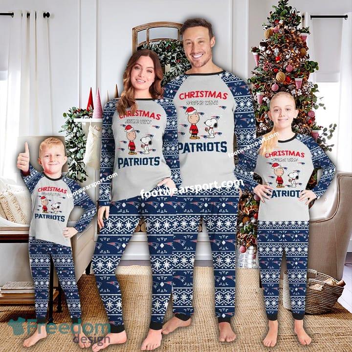 Christmas Begins With New England Patriots Xmas Family Pajamas Set Kid Men Women image Christmas Begins With New England Patriots Xmas Family Pajamas Set Kid Men Women - Christmas Begins With New England Patriots Xmas Family Pajamas Set Kid Men Women