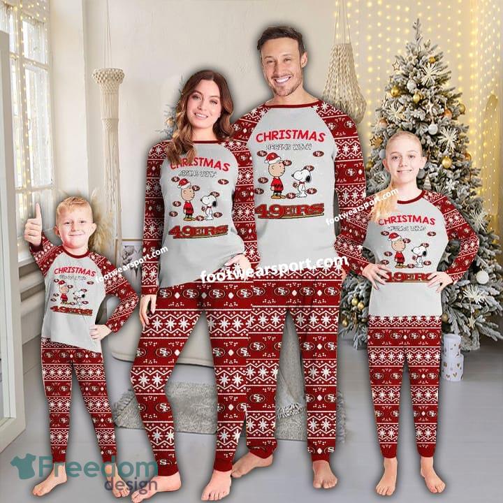 Christmas Begins With San Francisco 49ers Christmas Family Pajamas Set Kid Men Women image Christmas Begins With San Francisco 49ers Christmas Family Pajamas Set Kid Men Women - Christmas Begins With San Francisco 49ers Christmas Family Pajamas Set Kid Men Women