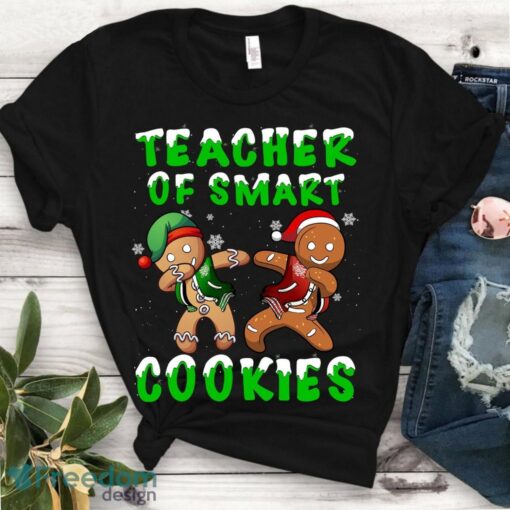 Christmas Shirt for Teacher, Christmas Teacher Shirt, Teacher of Smart Cookies Shirt Product Photo 1