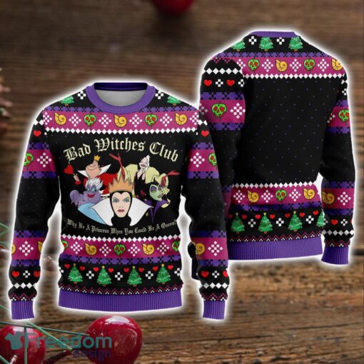 Christmas Sweatshirt Magic Kingdom Shirt Villains Ugly Christmas Sweater Holiday Gift Product Photo 1