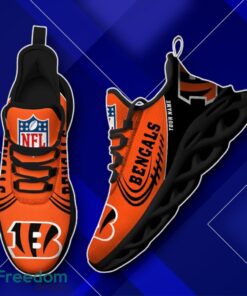 Cincinnati Bengals Custom Name Max Soul Shoes Lovely Gift Fan Gift Product Photo 2