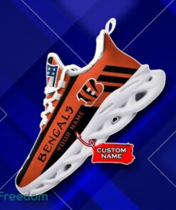 Cincinnati Bengals Custom Name NFL Impressive Gift Max Soul Sneaker